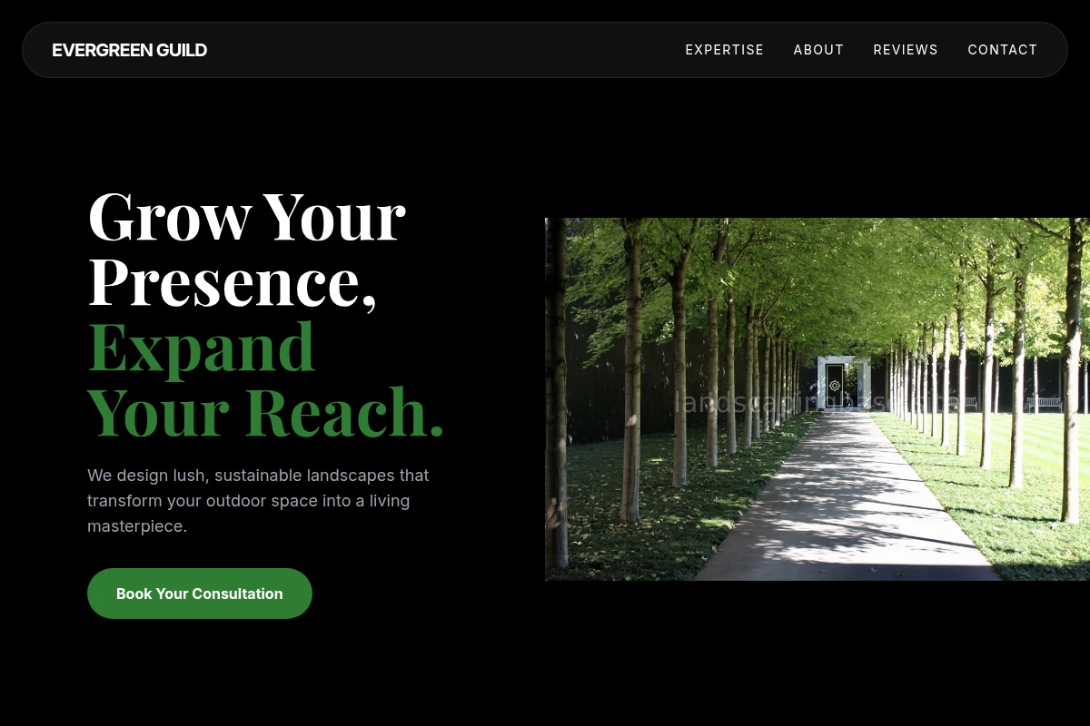 Grass Garden Design