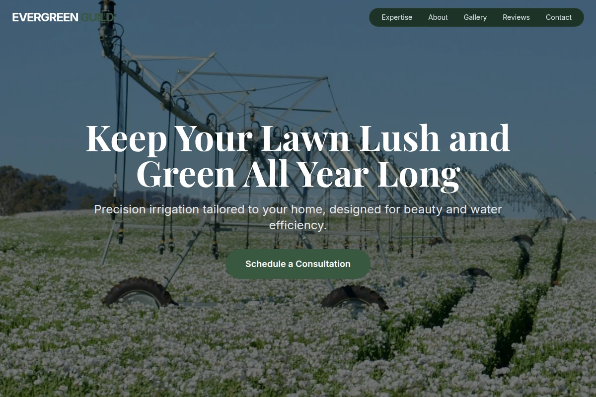 Yard Irrigation